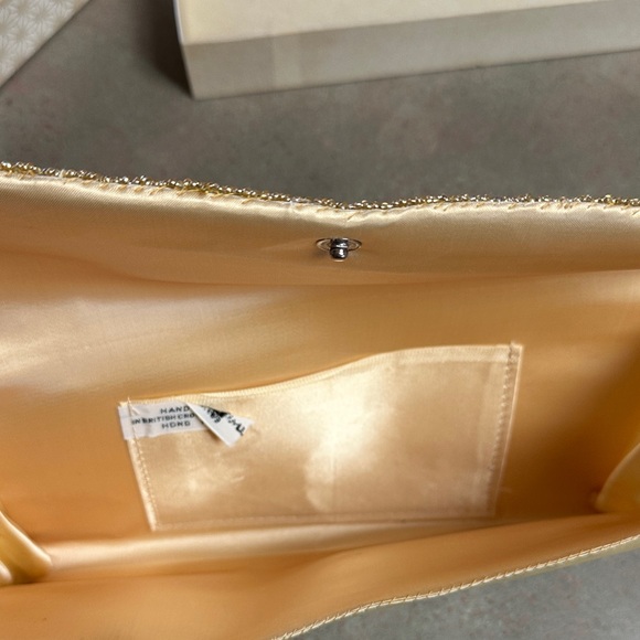 Vintage Hand Made in British Crown Colony of Hong Kong Clutch HandBag - Picture 4 of 10